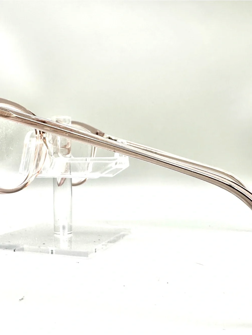 Warby Parker Durand XW LBF 668 Eyeglasses Rose Water Crystal Pink 53-20-150